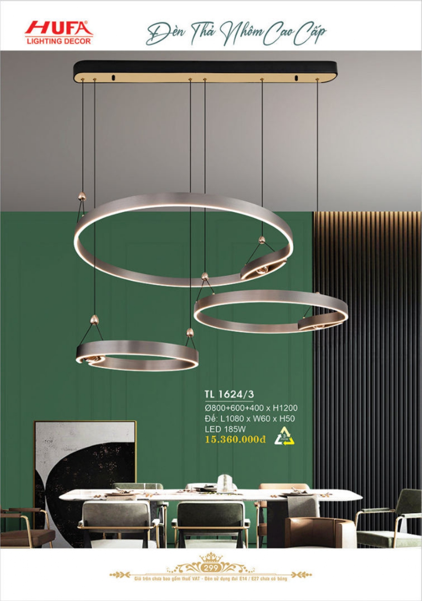 Bảng giá đèn trang trí HUFA